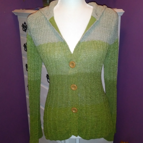 BCBGMaxAzria Sweaters - Cartigan sweater with hood